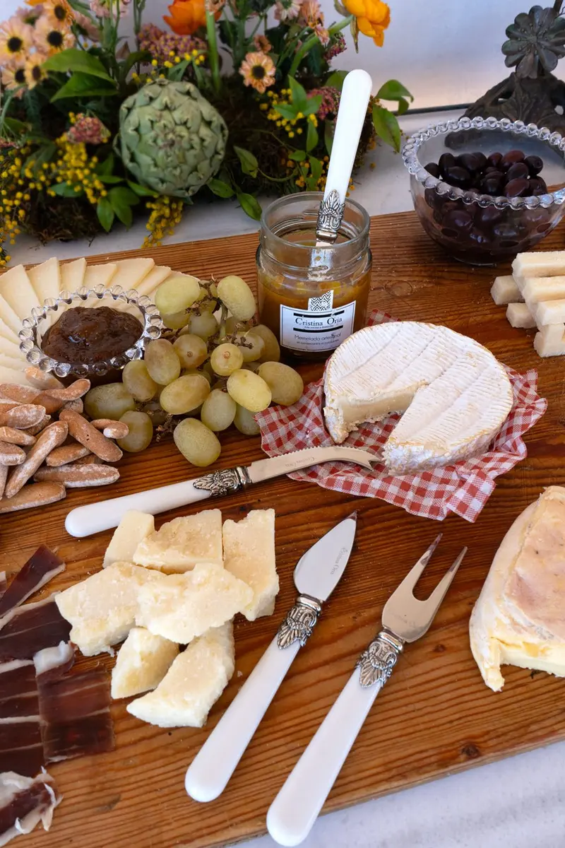 Set 4 Cuchillos De Queso Cubertería Amalfi CO