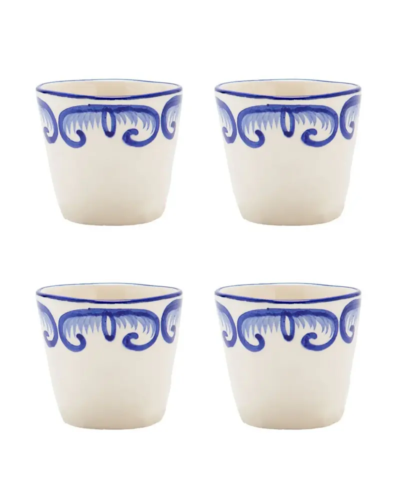 SET 4 ESPRESSO CLAVEL AZUL