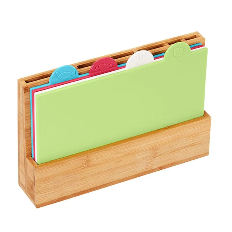 SET 4 TABLAS PP CON ORGANIZADOR BAMBU