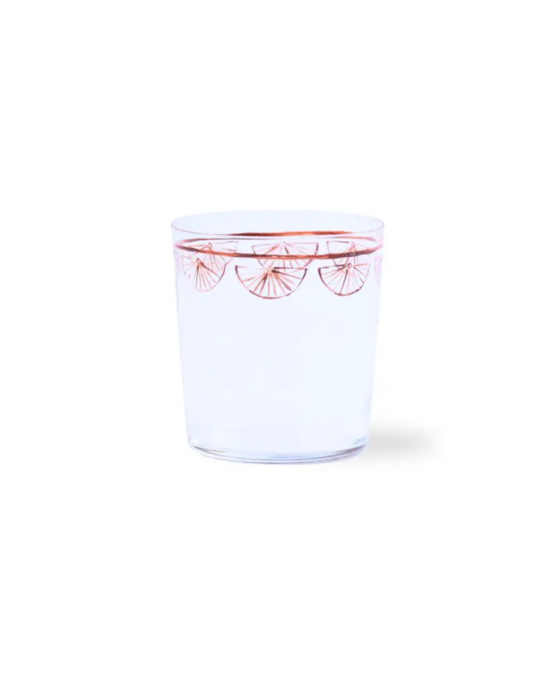 SET 4 VASOS HANDMADE (abanicos caldera)