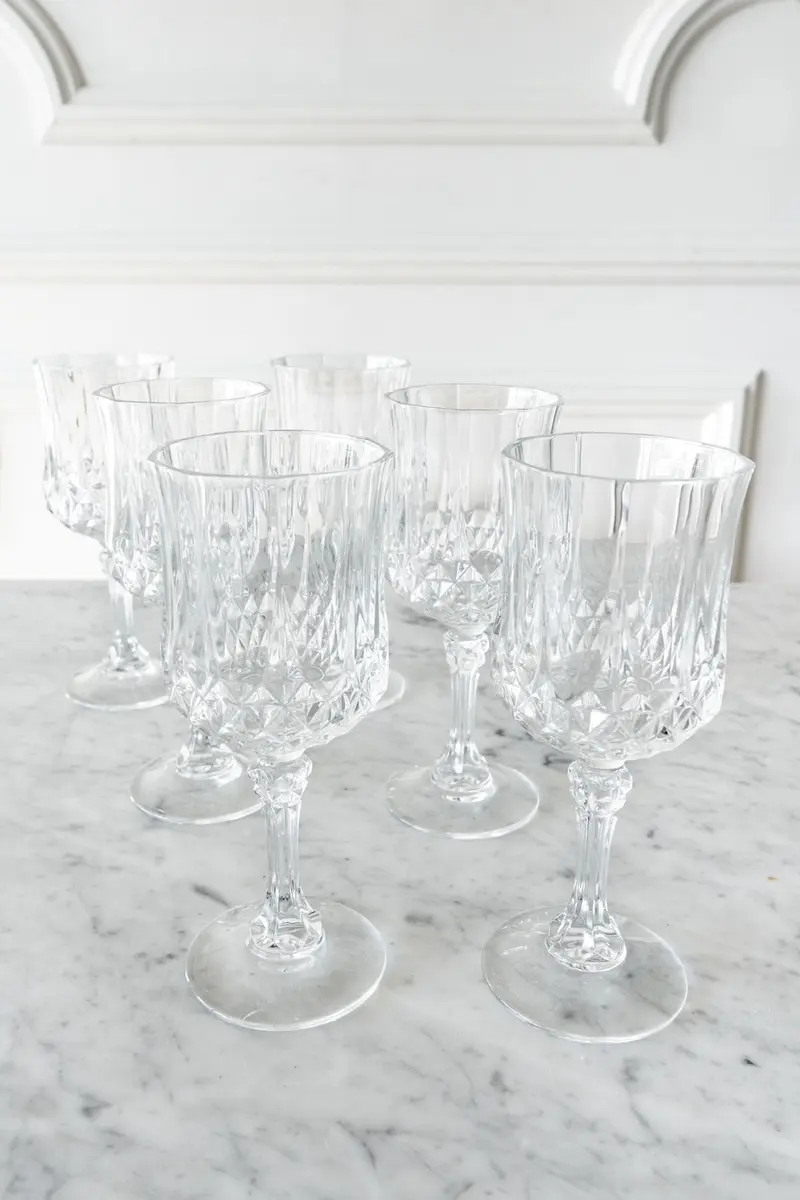 Set 6 Copas De Vino Cristal D'Arques Longchamp