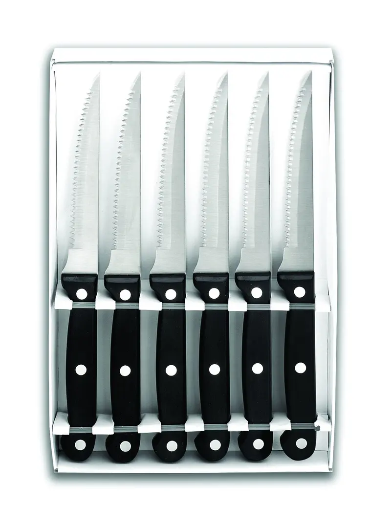 SET 6 CUCHILLOS CHULETEROS LACOR