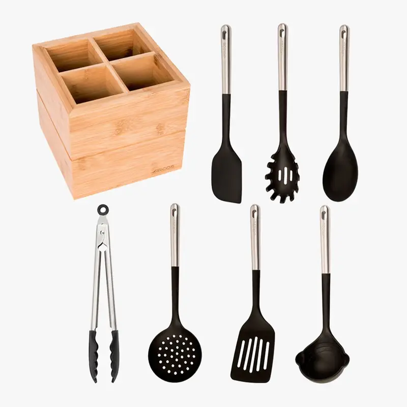 Set Completo de Utensilios de Cocina + Soporte