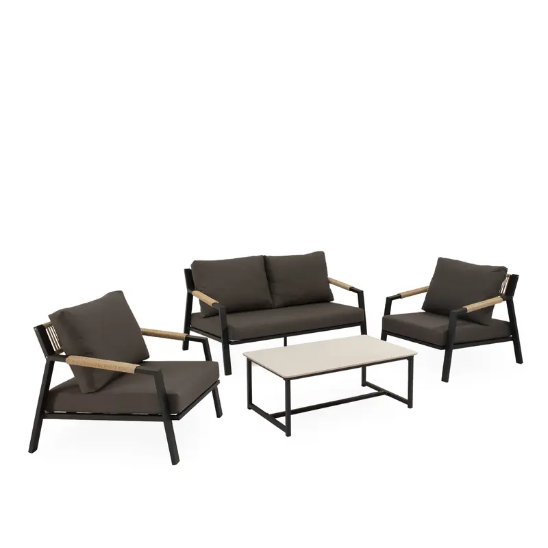 Set Muscat Sofa+Sillones+Mesa Centro