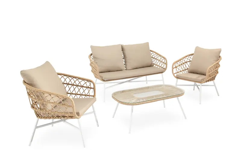 Set Perugia Sofa+Sillones+Mesa Centro