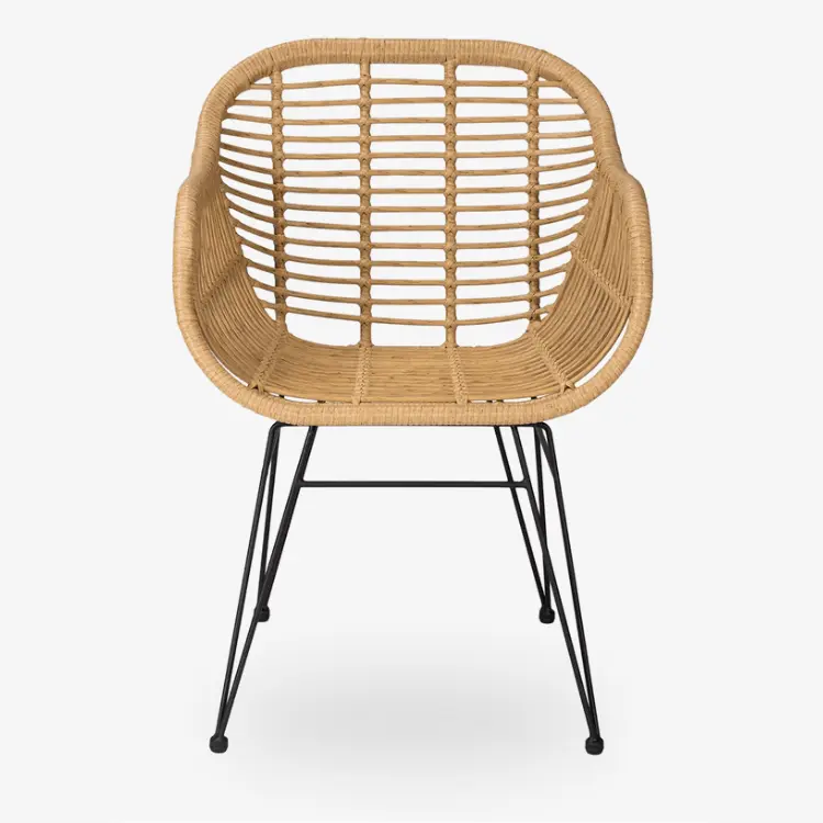 Silla comedor ratán natural Feber