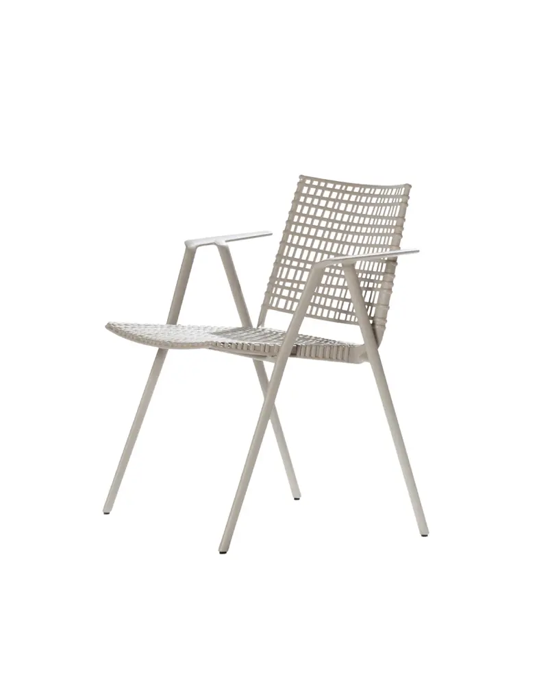 Silla de comedor con brazos para exterior Branch