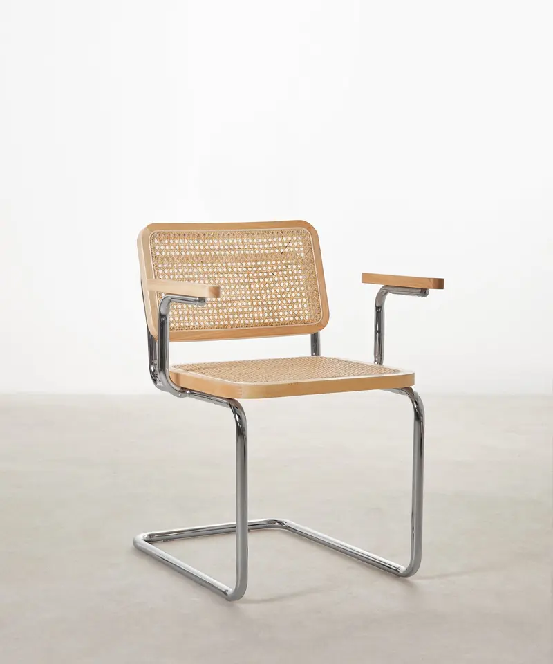 Silla de Comedor de Madera y Metal Candy Arms
