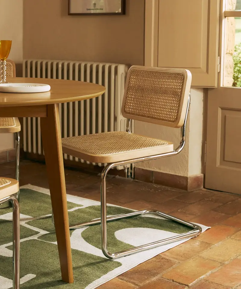 Silla de Comedor de Madera y Metal Candy