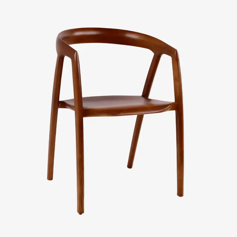 Silla de comedor Jordania nogal