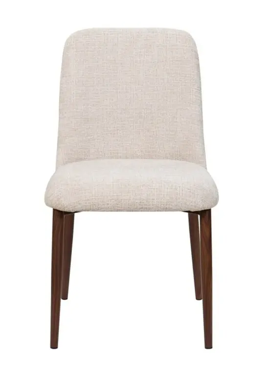 Silla de comedor nórdica Toulouse beige