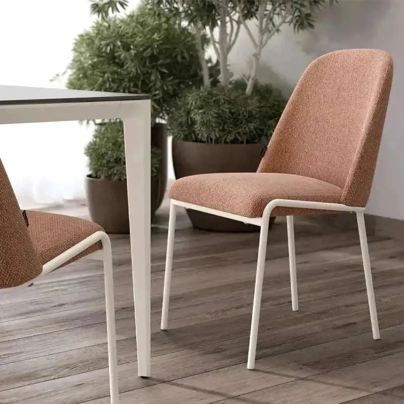Silla de comedor Pack 4 udes CALGARI tapizada
