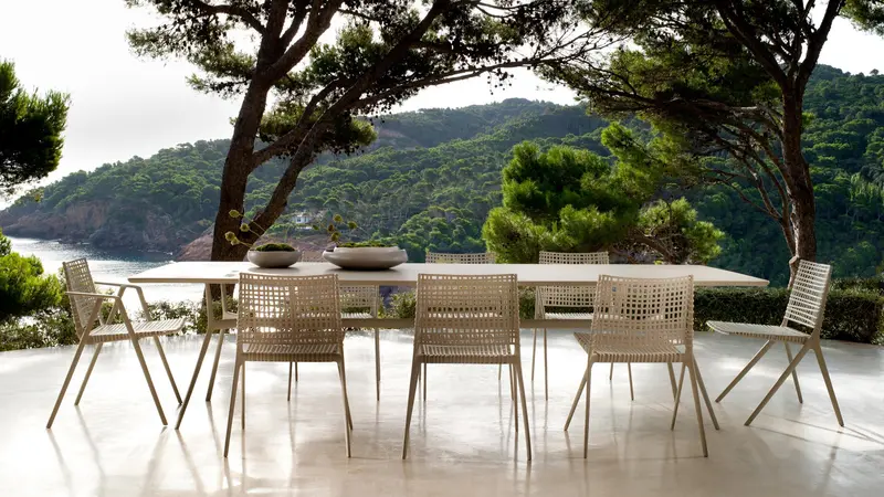 Silla de comedor para exterior Branch