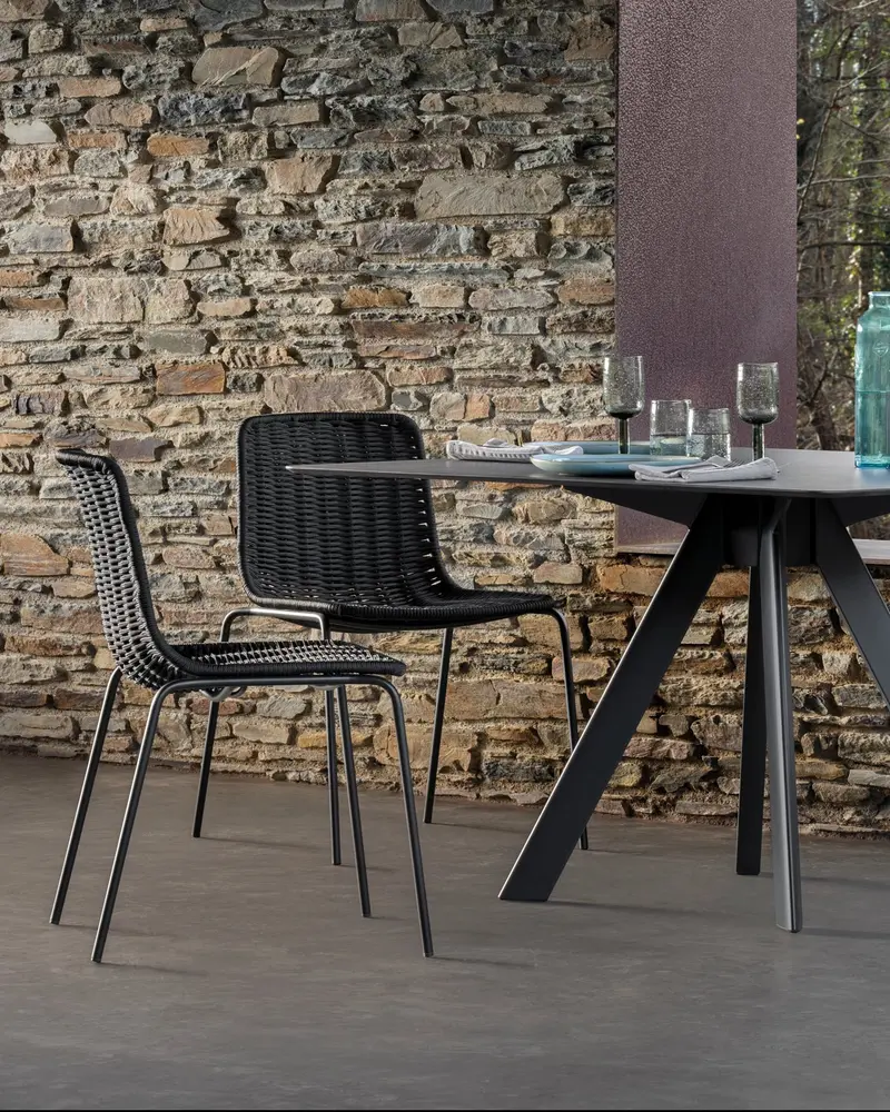 Silla de comedor para exterior Lapala