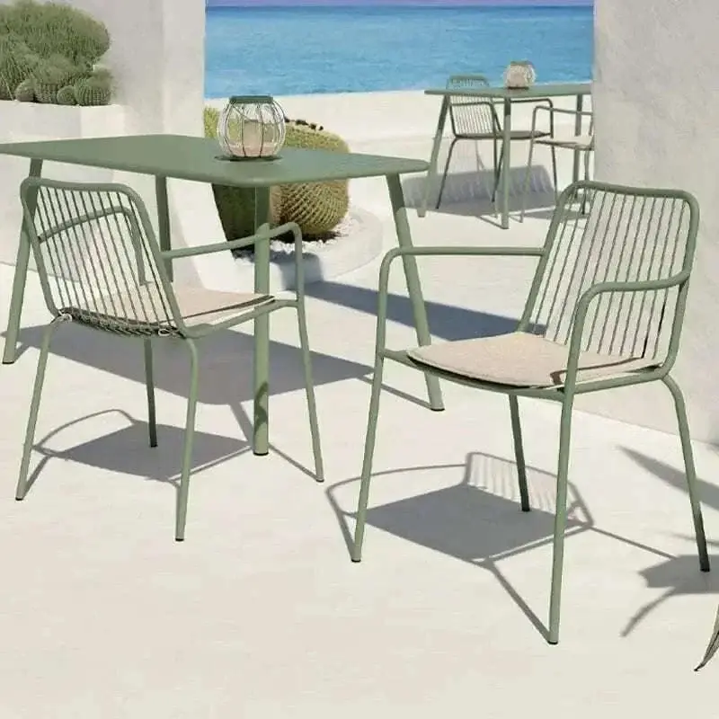 Silla de jardín ANAHO | Pack 4 udes | Apilable