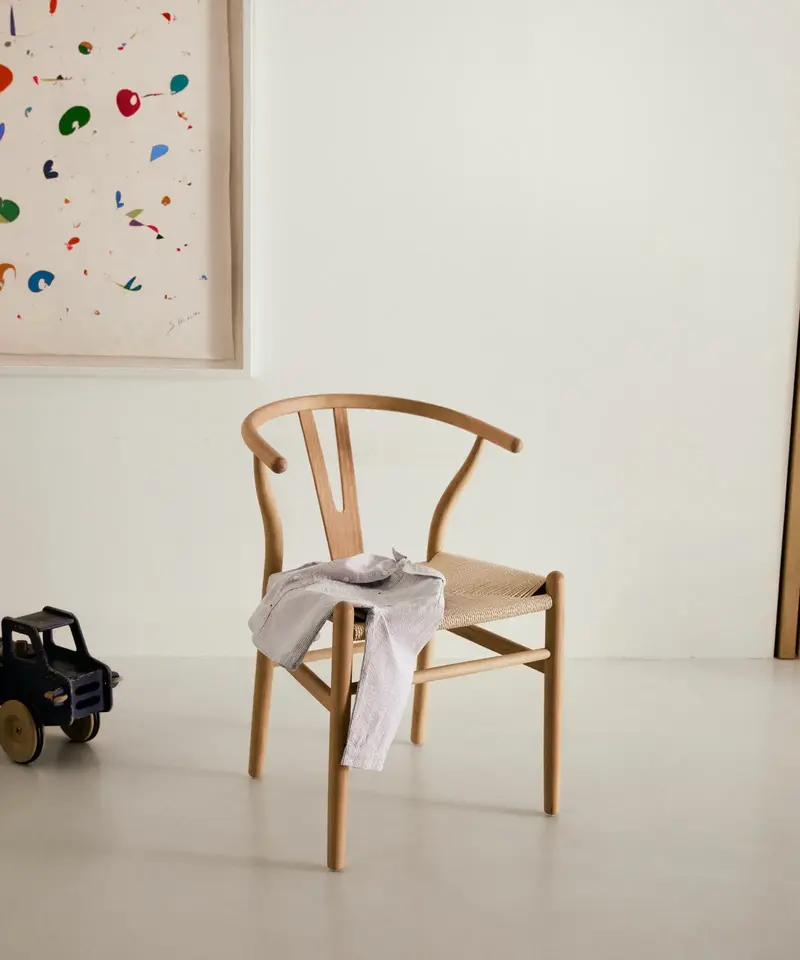 Silla de Madera y Cuerda Trenzada Uish