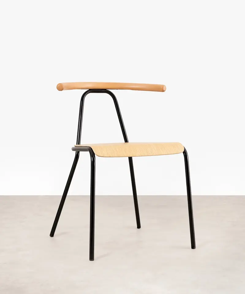 Silla de Madera y Metal Klimt