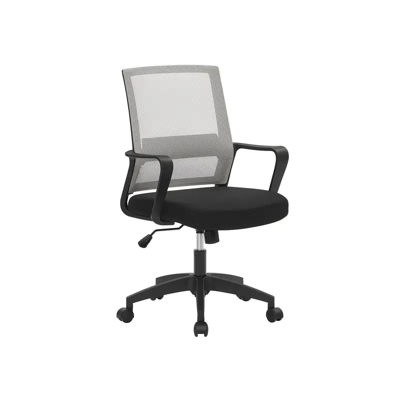 Silla de Malla Giratoria Altura Ajustable