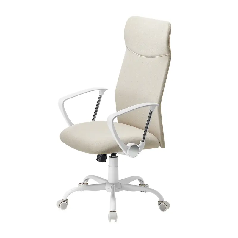 Silla de Oficina de Tela Giratoria y Tapizada