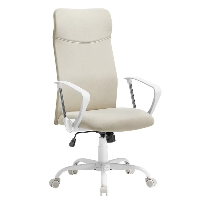 Silla de Oficina de Tela Giratoria y Tapizada