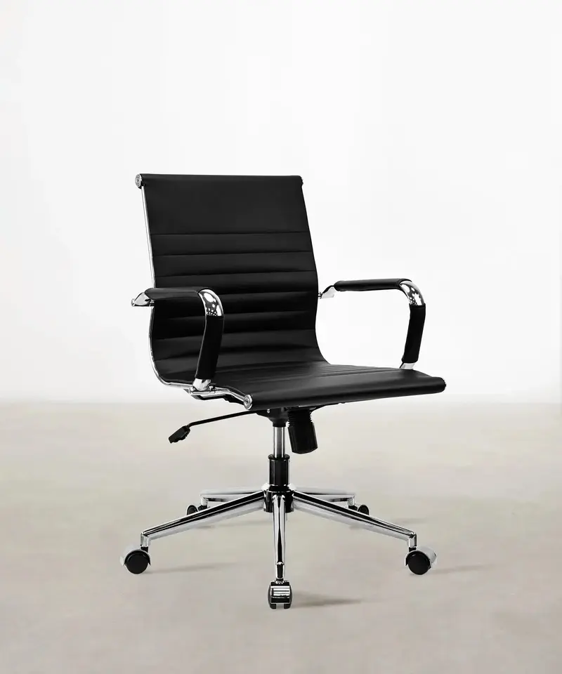 Silla de Oficina en Polipiel Low Back Larsen