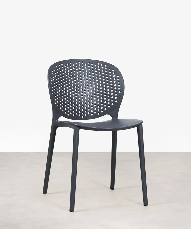 Silla de Polipropileno Apilable Dots