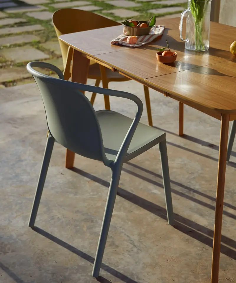 Silla de Polipropileno con Reposabrazos Gigi