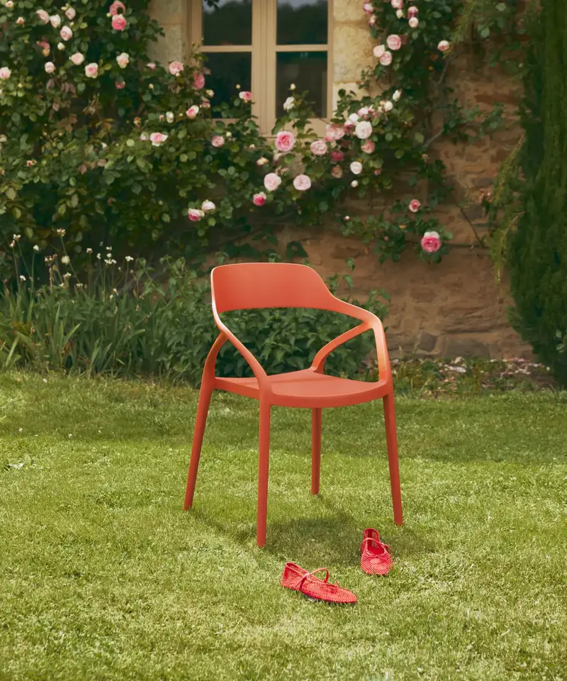 Silla de Polipropileno con Reposabrazos Grace