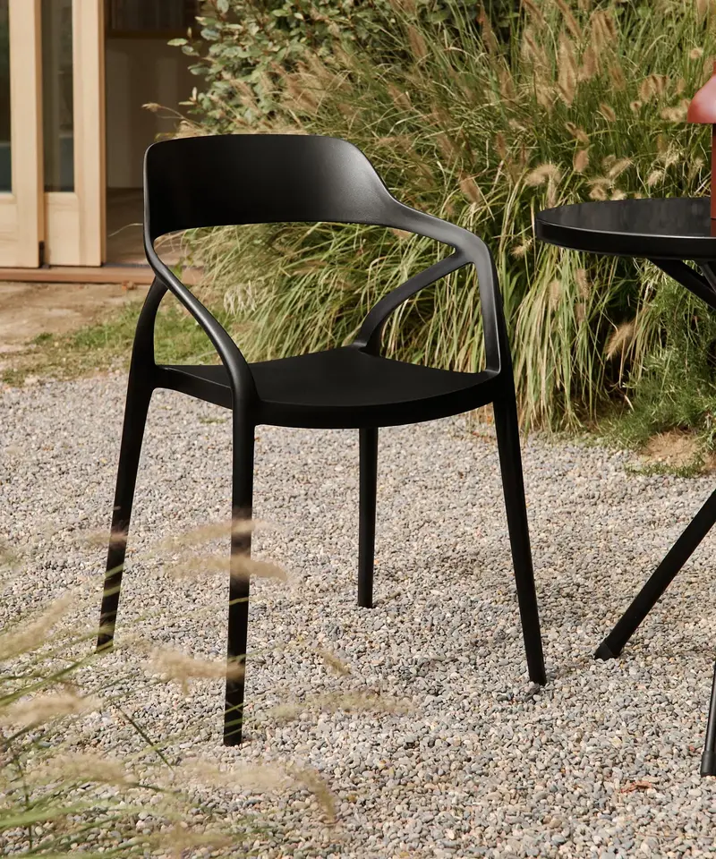 Silla de Polipropileno con Reposabrazos Grace