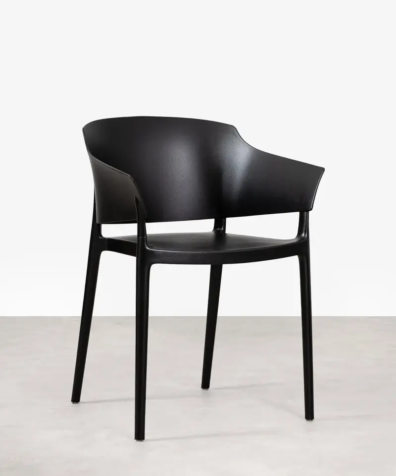 Silla de Polipropileno con Reposabrazos Liam