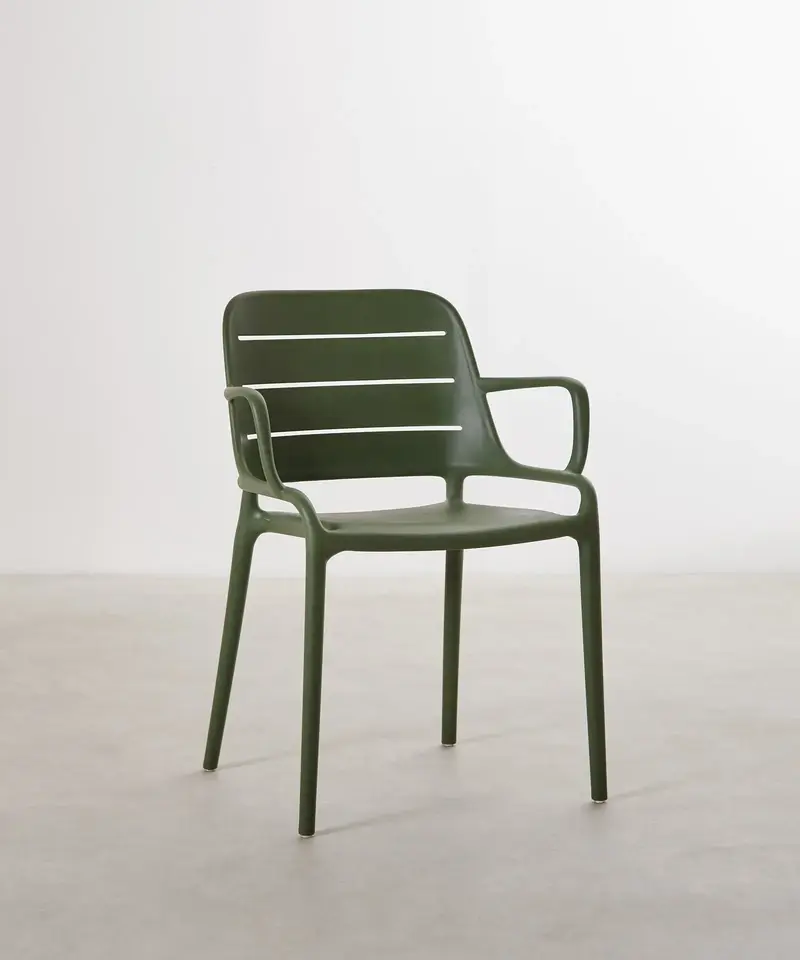 Silla de Polipropileno con Reposabrazos Mila