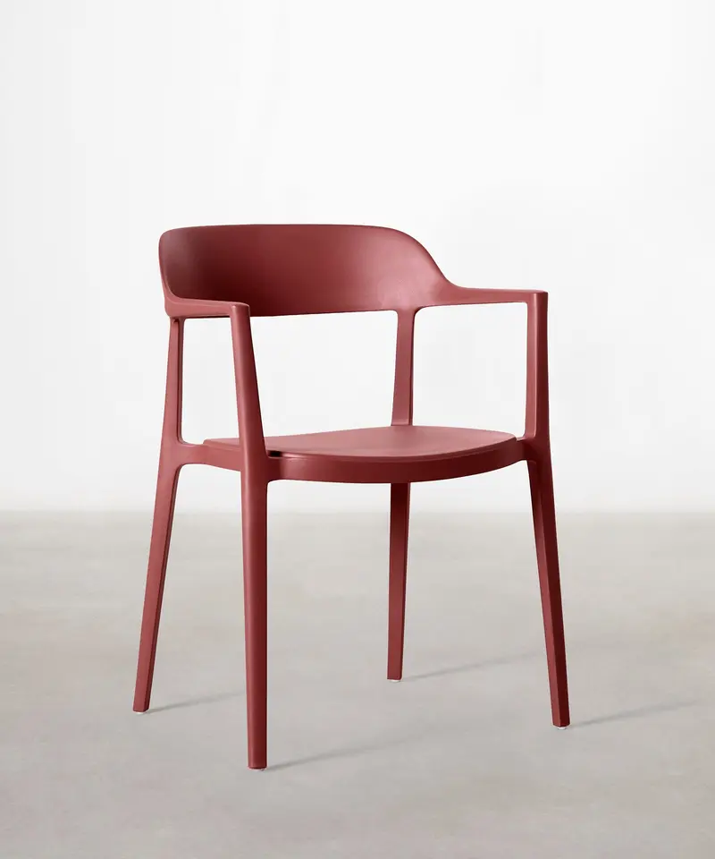 Silla de Polipropileno con Reposabrazos Naomi