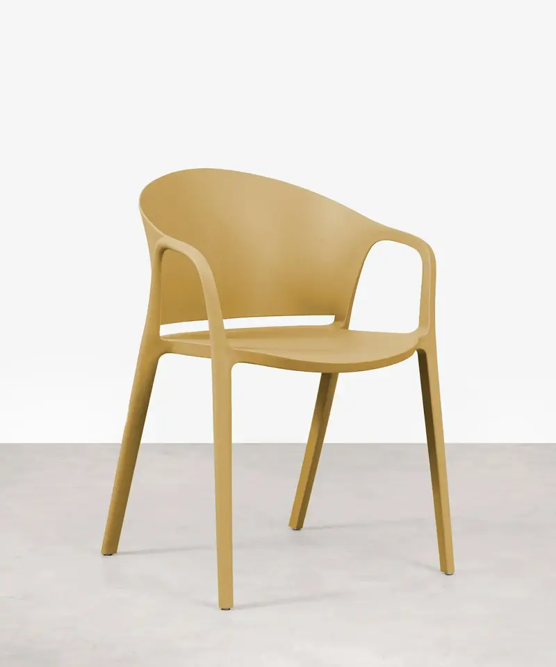 Silla de Polipropileno con Reposabrazos Pippa