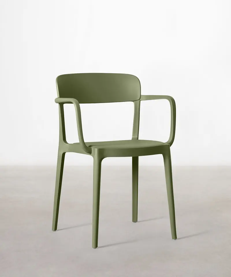 Silla de Polipropileno con Reposabrazos Saria