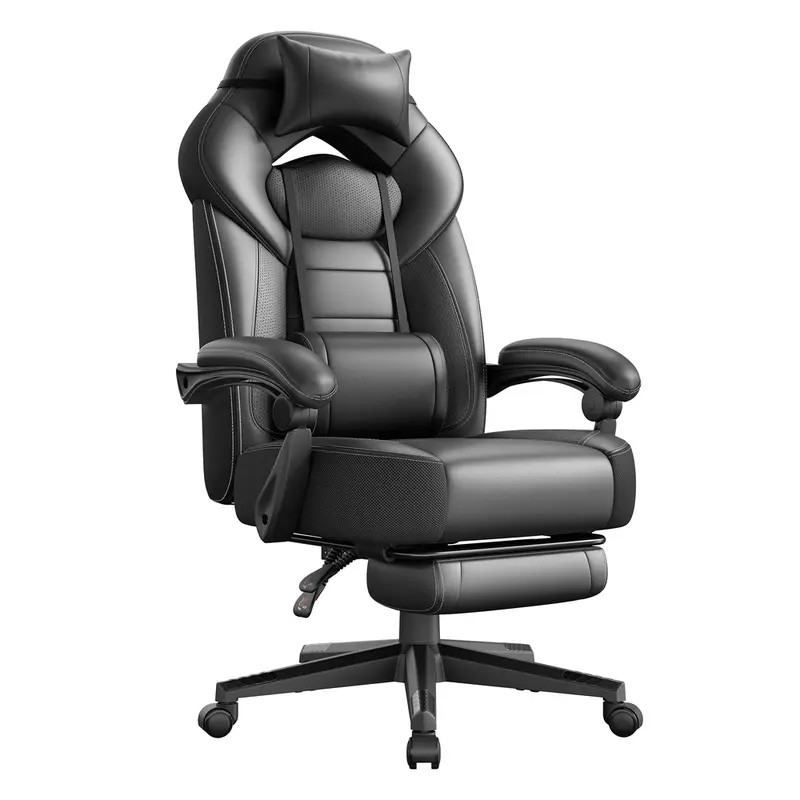 Silla Gaming Soporte Lumbar Negro