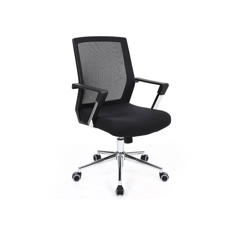 Silla Giratoria con Respaldo de Malla