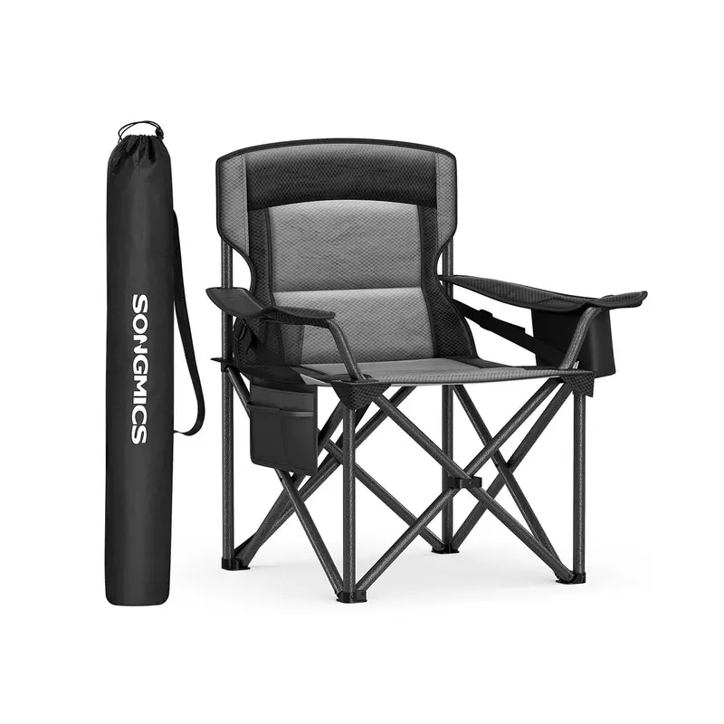 Silla plegable acolchada para actividades al aire libre