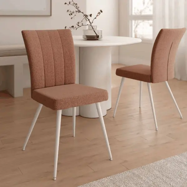 Sillas de comedor Pack 4 sillas tapizadas TUCSON