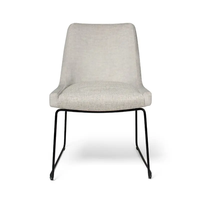 Sillón de diseño patín para mesa comedor