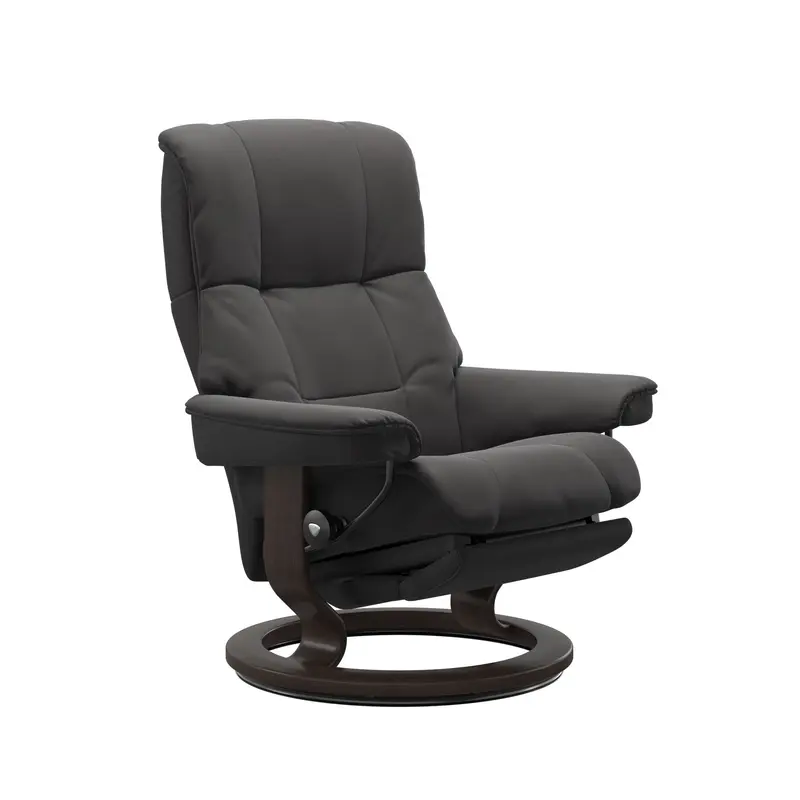 Sillón modelo MAYFAIR Classic Power™ Plus™ System Power™ de Stressless piel Paloma