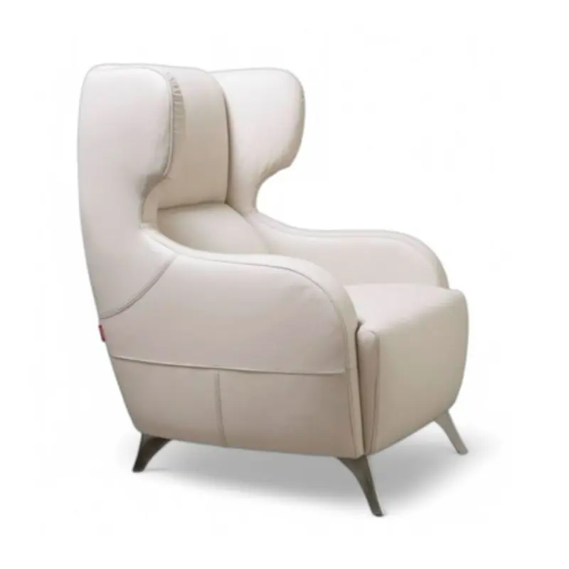 Sillón orejero Modelo CHARLOTTE Tapizado en piel