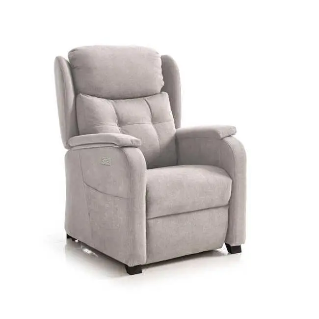 Sillón relax con función Power-lift modelo TREBOL Tapizado Antimanchas