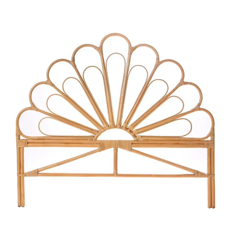 SINGARAJA - Cabecero de diseño en ratán 160cm