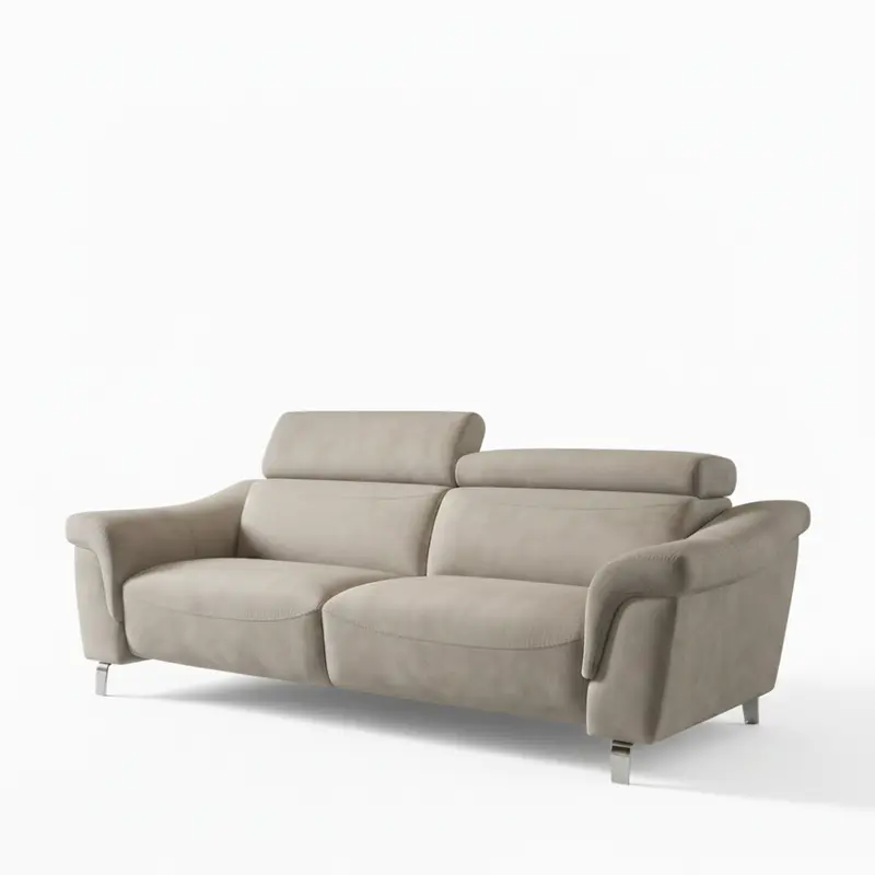 Sofá 2 asientos relax modelo PADOVA Tapizado Crevin