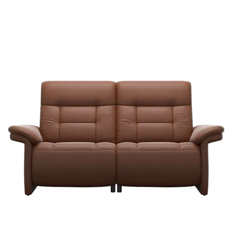 Sofá 2 plazas modelo MARY Stressless® Power™ Brazo Tapizado piel Paloma