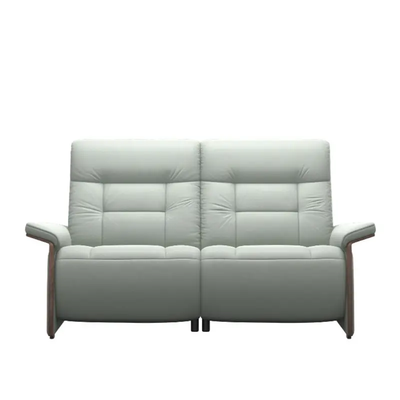 Sofá 2 plazas modelo MARY Stressless® Power™ Brazo Wood piel Paloma