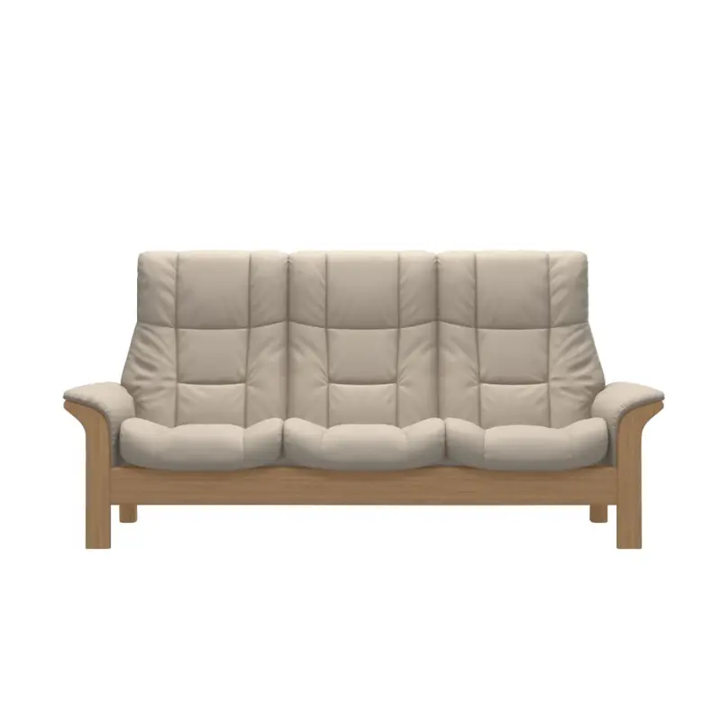 Sofá 3 plazas modelo WINDSOR (M) Stressless® Plus System™ piel Paloma