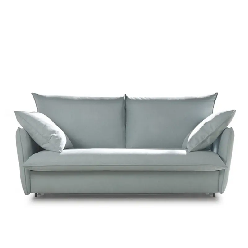 Sofá cama con sistema  de apertura italiana modelo SPIRIT tapizado Aquaclean