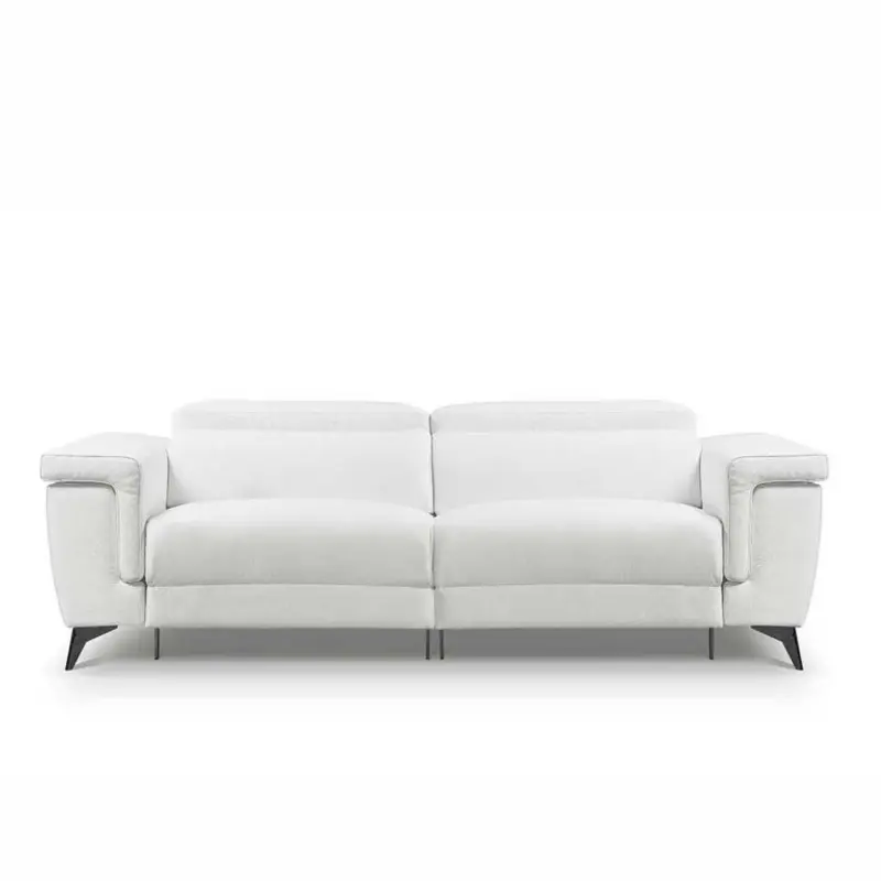 Sofá con 2 asientos relax motorizados modelo RENZZO Tapizado Piel