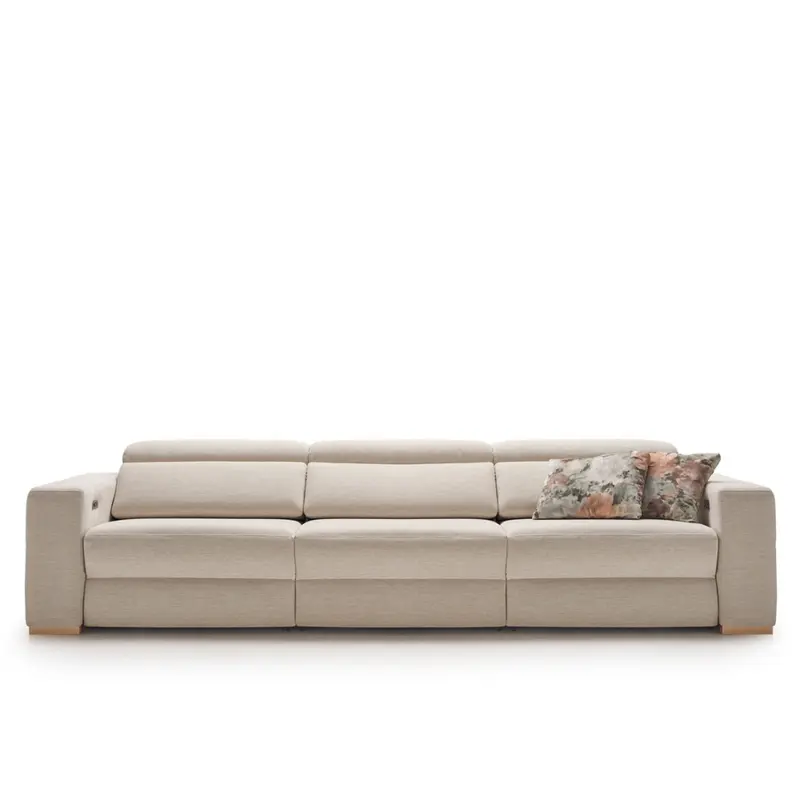 Sofá de diseño con tres asientos relax modelo STING